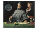 Portrait of Fra Luca Pacioli with a Pupil