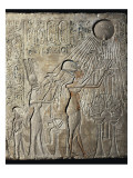 Akhenaten and His Family to the Aten