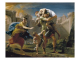 Buy Aeneas and His Family Fleeing Troy at AllPosters.com