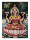 Buy Goddess Srhi Sentamarai Laximi, Wife of Vishnu at AllPosters.com