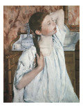 Buy Girl Arranging Her Hair at AllPosters.com