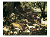 Animals Entering the Ark