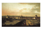 Buy Vienna Viewed from the Belvedere Palace (Veduta Di Vienna Dal Belvedere) at AllPosters.com