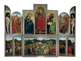 The Ghent Altarpiece or Adoration of the Mystic Lamb