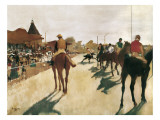 The Parade, or Race Horses in Front of the Stands
