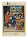 Maximiliano Sforza at School, Picture of an Italian Edition of the Grammar by Elio Donato (16th C)