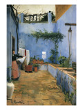 The Blue Courtyard