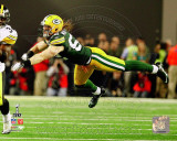 Clay Matthews Action from Super Bowl XLV