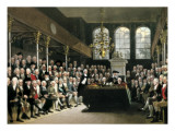 William Pitt Addressing the House of Commons on the French Declaration of War
