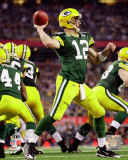 Aaron Rodgers Action from Super Bowl XLV