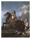 Christina of Sweden on Horseback