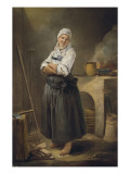 A Saxon Villager in Her Kitchen