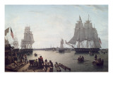 Buy Boston Harbour from Constitution Wharf at AllPosters.com
