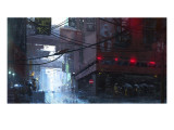 Japan Rain Giclee Print