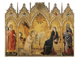 The Annunciation and Two Saints (Annunciazione E Due Santi)