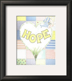 Words to Grow by: Hope Framed Art Print