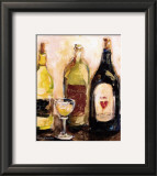 Glass of White Framed Art Print