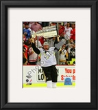 Jordan Staal Game 7 - 2008-09 NHL Stanley Cup Finals With Trophy