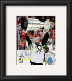 Bill Guerin Game 7 - 2008-09 NHL Stanley Cup Finals With Trophy