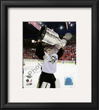 Marc-Andre Fleury Game 7 - 2008-09 NHL Stanley Cup Finals With Trophy
