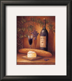 Buy Wine Bottle And Cheese at AllPosters.com