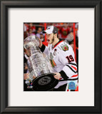 Jonathan Toews with the 2009-10 Stanley Cup