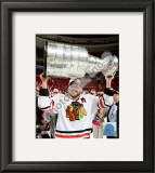 Patrick Sharp with the 2009-10 Stanley Cup