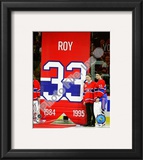 Patrick Roy & Carey Price Jersey Retirement Night 2008-09