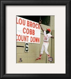 Lou Brock Action