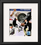 Sergei Gonchar Game 7 - 2008-09 NHL Stanley Cup Finals With Trophy