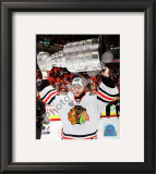 Antti Niemi with the 2009-10 Stanley Cup