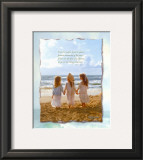Buy Three Girls on Beach at AllPosters.com