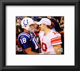 Peyton Manning & Eli Manning 2010 Action