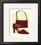Red Shoe and Purse
