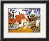 Buy Street in Auvers (Les Toits Rouges), c.1890 at AllPosters.com