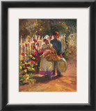 Buy Gathering Hollyhocks at AllPosters.com