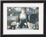 A Bar at the Folies-Bergere Framed Art Print