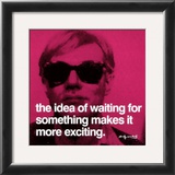 Waiting Framed Art Print