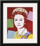 Reigning Queens: Queen Elizabeth II of the United Kingdom, c.1985 (Dark Outline)