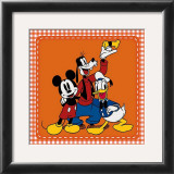 The Classic Gang: Mickey Mouse, Goofy, and Donald Duck