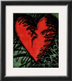 Rancho Woodcut Heart