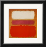White Cloud over Purple, 1957 Framed Art Print