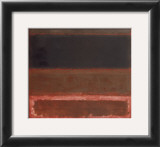 Four Darks in Red, 1958 Framed Art Print