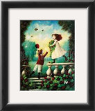 Children Playing Garland