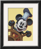 Mickey at the Helm