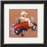 Buy La Voiture Rouge at AllPosters.com