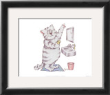 Bathroom Cats I