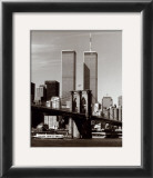 World Trade Center and Brooklyn Bridge