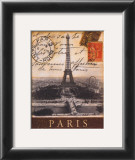 Destination Paris Framed Art Print
