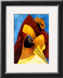 Uptown Blues Framed Art Print